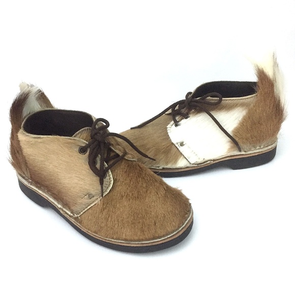 Brother Vellies Fur Erongo Springbok Shoes - RARE - Picture 2 of 8